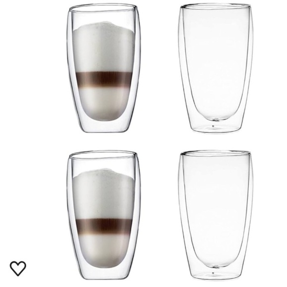 🆕4x Bodum Pavina Double Wall Thermo Glasses - Picture 14 of 15